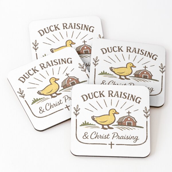 Item preview, Duck Raising and Christ Praising - Vintage Country Farm Life  designed and sold by Blood Washed Apparel.