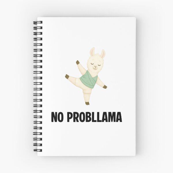 Item preview, No Probllama – Funny Llama Poster Cute Animal Pun Design designed and sold by EVESTUDIOART.