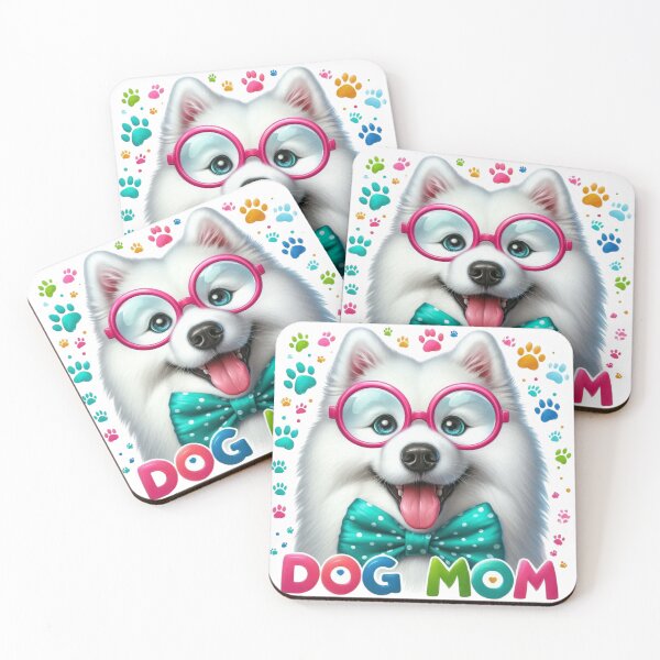 Item preview, Cute Dog Mom, Funny Dog Mother, Cartoon Puppy Mom, Colorful Dog Mother. designed and sold by gabrielakrall.