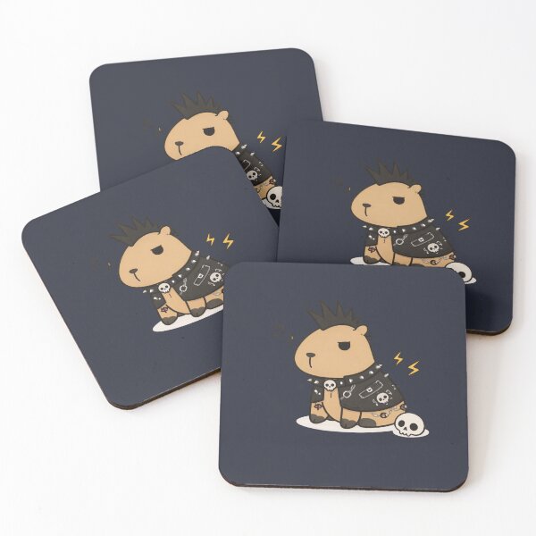 Item preview, Punk Rock Capybara designed and sold by Planetporridge.