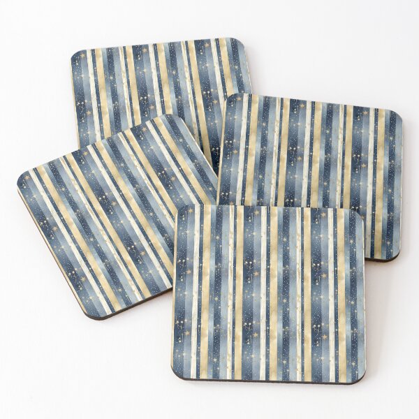 Item preview, Vintage Winter Christmas Striped Pattern designed and sold by LouieVanille.