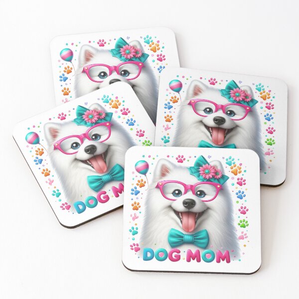 Item preview, Cute Puppy Mom, Funny Dog Mother, Cartoon Puppy Mom, Colorful Dog Mother. designed and sold by gabrielakrall.