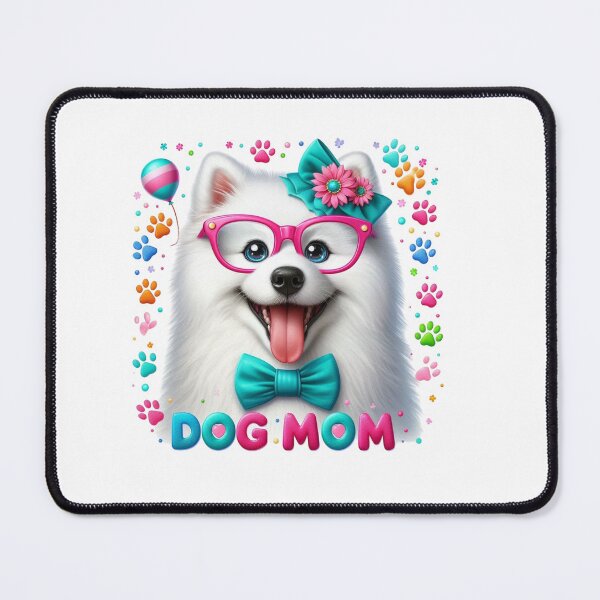 Item preview, Cute Puppy Mom, Funny Dog Mother, Cartoon Puppy Mom, Colorful Dog Mother. designed and sold by gabrielakrall.