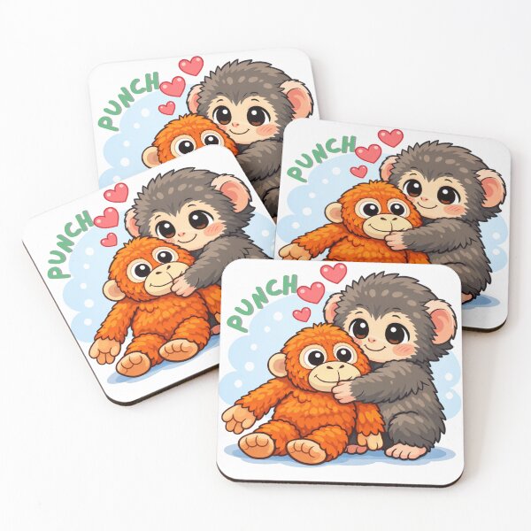 Item preview, Punch the monkey  designed and sold by H-Aesthetics.
