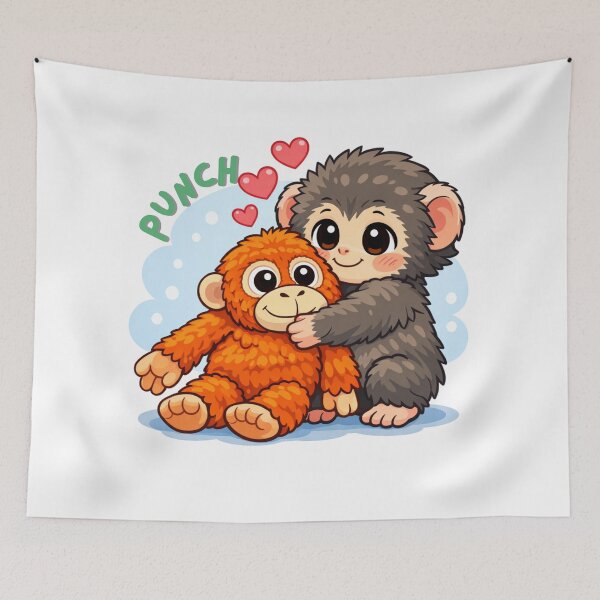 Item preview, Punch the monkey  designed and sold by H-Aesthetics.