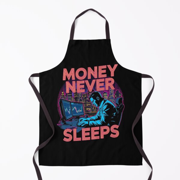 Item preview, Money Never Sleeps designed and sold by KapiPrint.