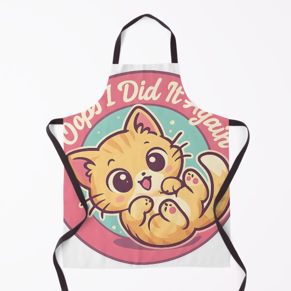 Item preview, Oops I Did It Again – Cute Orange Kitten Belly Up Funny Cat Design designed and sold by Cat-astrophes.