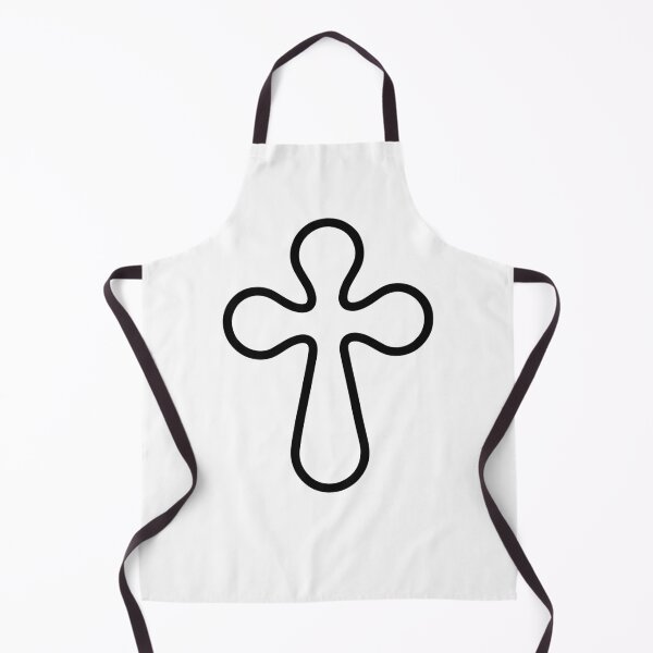 Item preview, Christian Cross Line Art Minimal Faith Symbol designed and sold by stylishdzign.