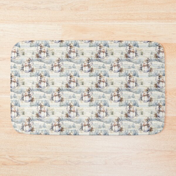 Item preview, Vintage Winter Wonderland Christmas Pattern designed and sold by LouieVanille.