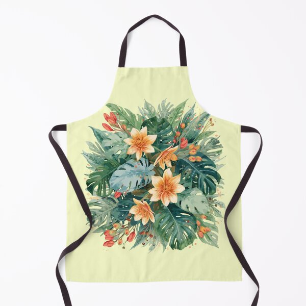 Item preview, Blooming Variegata: A Vibrant Watercolor Botanical Symphony designed and sold by GreenBotanist.