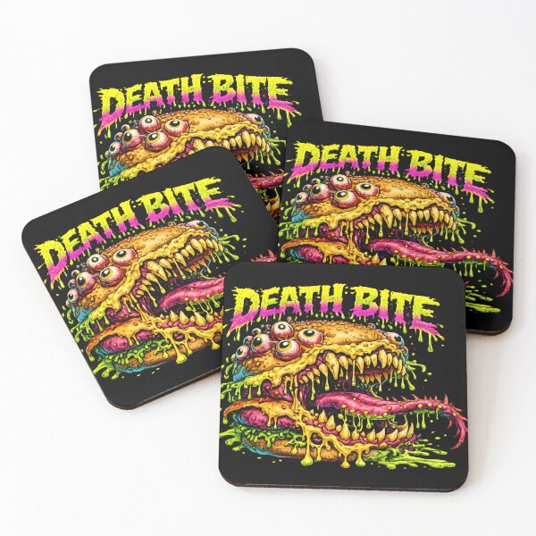 Item preview, Death Bite - Toxic Burger Mutant 80s Gross Out Horror designed and sold by elglotonmusical.