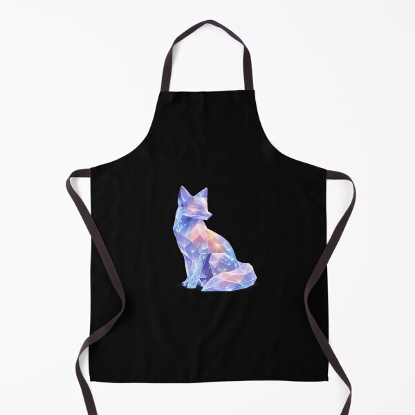 Item preview, Geometric Crystal Fox Astral Spirit Animal designed and sold by CrystalVanta.