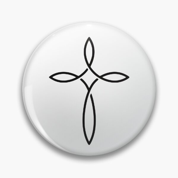 Item preview, Minimalist Black Cross Christian Faith  designed and sold by stylishdzign.
