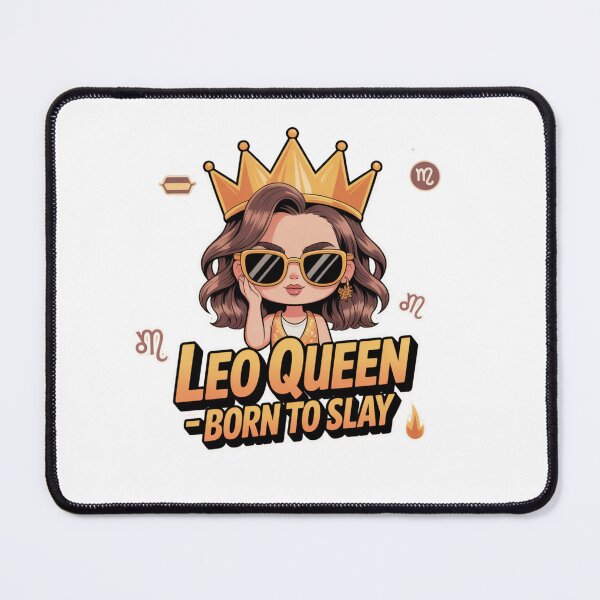 Item preview, Leo Queen ♌ Y2K Born to Slay – Retro Zodiac T-Shirt designed and sold by Ashley critters.