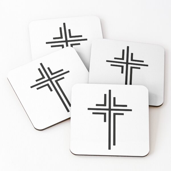 Item preview, Minimal Religious Cross Christian Faith Art designed and sold by stylishdzign.