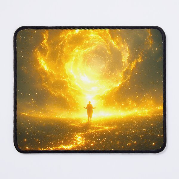 Item preview, Cinematic Art: A Wanderer Amidst Golden Aura 6 designed and sold by Gryfonarts.