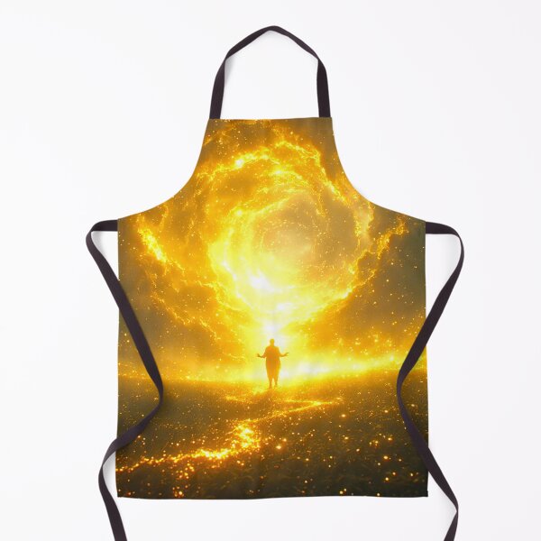 Item preview, Cinematic Art: A Wanderer Amidst Golden Aura 6 designed and sold by Gryfonarts.