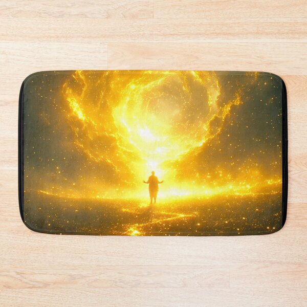 Item preview, Cinematic Art: A Wanderer Amidst Golden Aura 6 designed and sold by Gryfonarts.