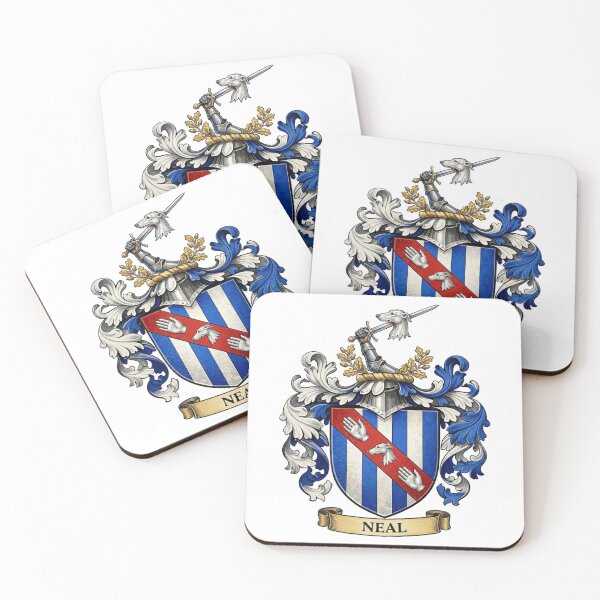 Item preview, The Neal Family Coat of Arms designed and sold by BagTown Clans.