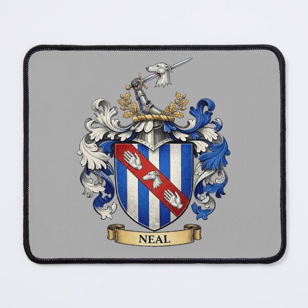 Item preview, The Neal Family Coat of Arms designed and sold by BagTown Clans.