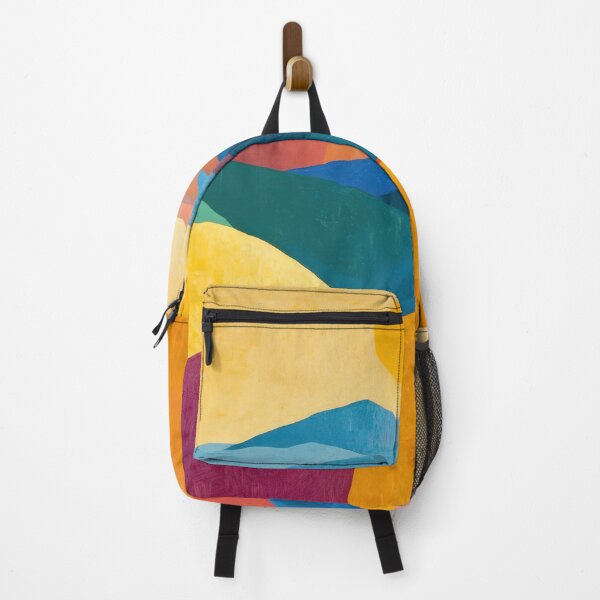 Item preview, Original Paintings by Etel Adnan, Etel Adnan Color Landscape Art designed and sold by OilArtLittle.