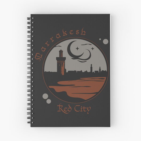 Item preview, Marrakesh – Red City Urban Skyline designed and sold by zoliartdesign.