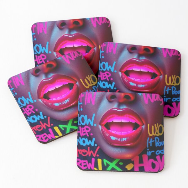 Item preview, Urban Neon Lips designed and sold by RAISC.