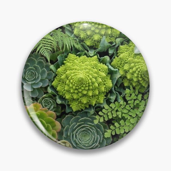 Item preview, Botanical Fractal Tapestry: Succulents, Romanesco & Passionflower designed and sold by Sybille-Yates.