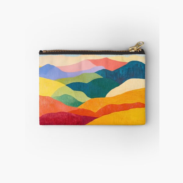 Item preview, Original Paintings by Etel Adnan, Etel Adnan Color Landscape Art designed and sold by OilArtLittle.