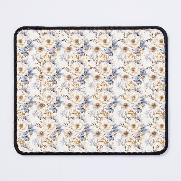 Item preview, Vintage Winter Wonderland Floral Christmas Pattern designed and sold by LouieVanille.