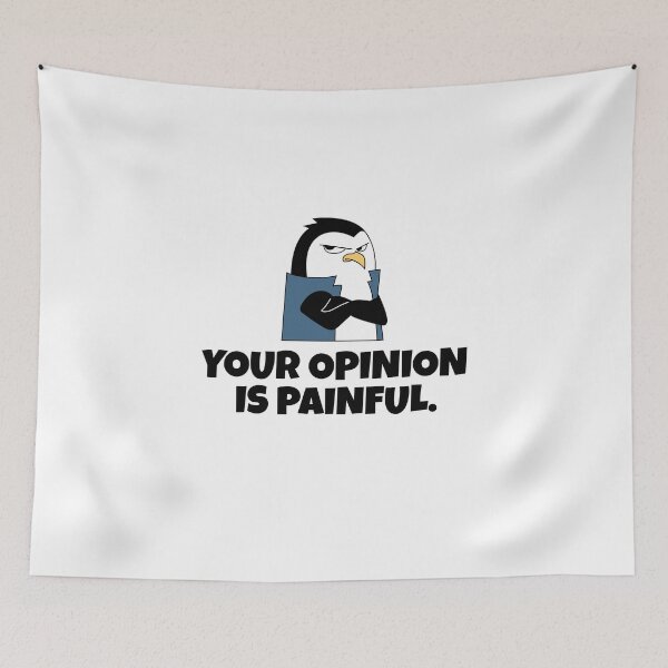Item preview, Your Opinion is Painful -- debate humor designed and sold by The Sporty Nerd.
