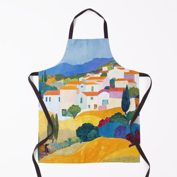 Item preview, Original Paintings by Etel Adnan, Etel Adnan Color Landscape Art designed and sold by OilArtLittle.