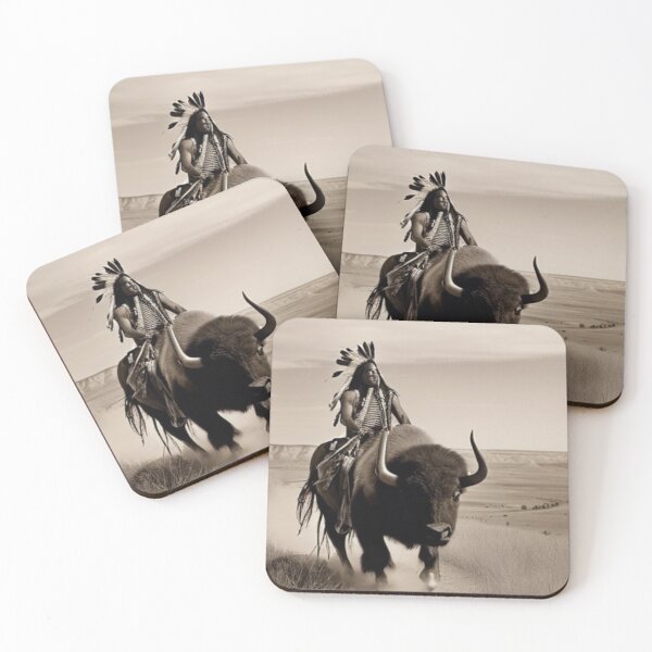 Item preview, Chief Many Buffalo designed and sold by Western Wishes.