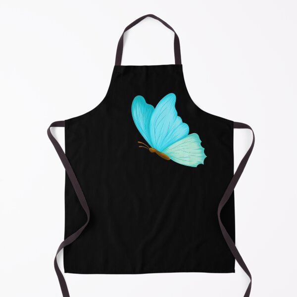 Item preview, Cute blue butterfly drawn digitally on tablet designed and sold by ArtTinulyaOk.