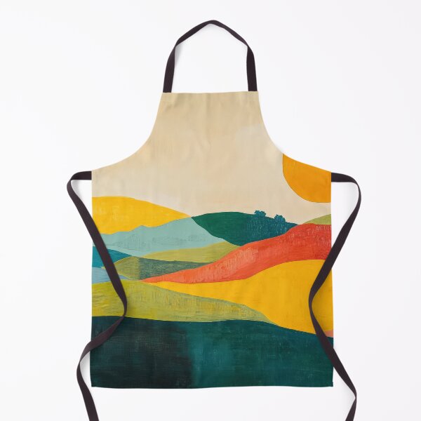 Item preview, Original Paintings by Etel Adnan, Etel Adnan Color Landscape Art designed and sold by OilArtLittle.