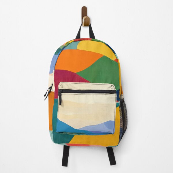 Item preview, Original Paintings by Etel Adnan, Etel Adnan Color Landscape Art designed and sold by OilArtLittle.