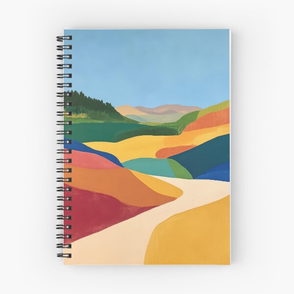Item preview, Original Paintings by Etel Adnan, Etel Adnan Color Landscape Art designed and sold by OilArtLittle.