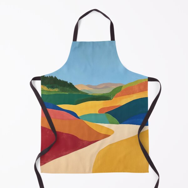 Item preview, Original Paintings by Etel Adnan, Etel Adnan Color Landscape Art designed and sold by OilArtLittle.