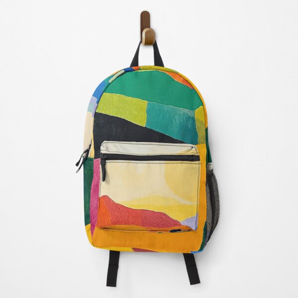 Item preview, Original Paintings by Etel Adnan, Etel Adnan Color Landscape Art designed and sold by OilArtLittle.