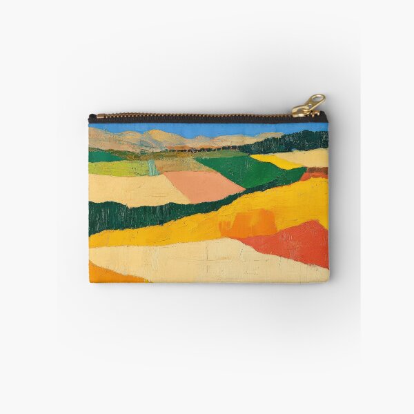 Item preview, Original Paintings by Etel Adnan, Etel Adnan Color Landscape Art designed and sold by OilArtLittle.