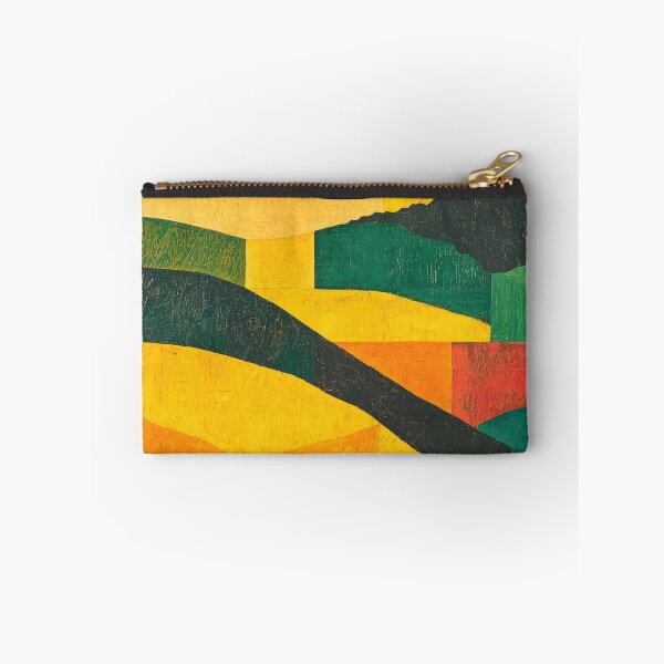 Item preview, Original Paintings by Etel Adnan, Etel Adnan Color Landscape Art designed and sold by OilArtLittle.