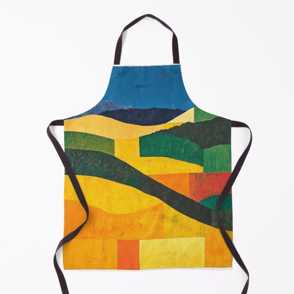 Item preview, Original Paintings by Etel Adnan, Etel Adnan Color Landscape Art designed and sold by OilArtLittle.