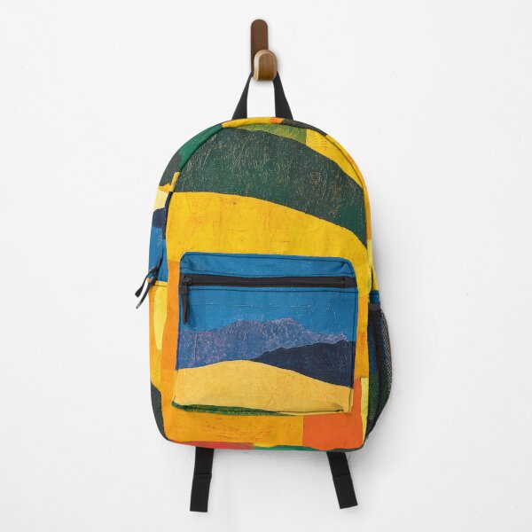 Item preview, Original Paintings by Etel Adnan, Etel Adnan Color Landscape Art designed and sold by OilArtLittle.