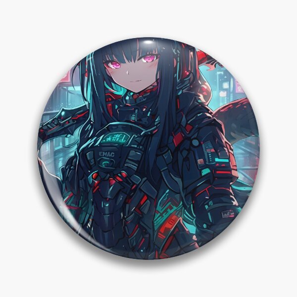 Item preview, Cyberpunk Anime Girl with Snake designed and sold by ChiqueAvenue.