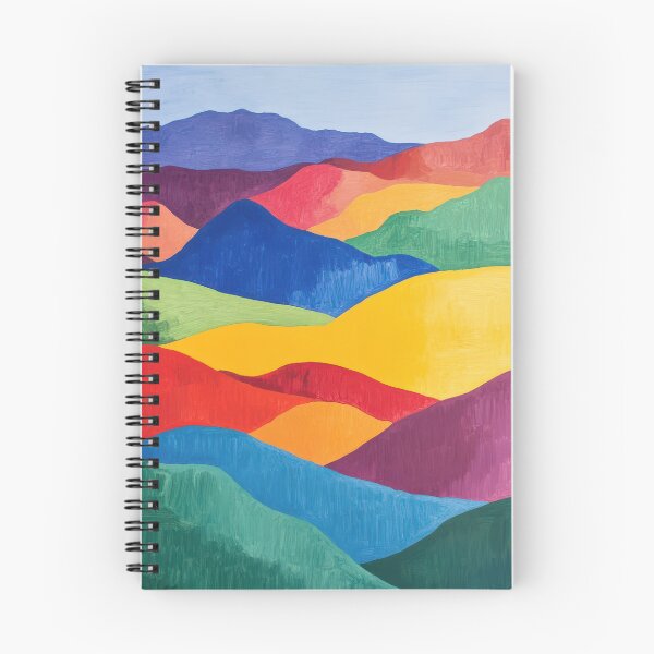 Item preview, Original Paintings by Etel Adnan, Etel Adnan Color Landscape Art designed and sold by OilArtLittle.