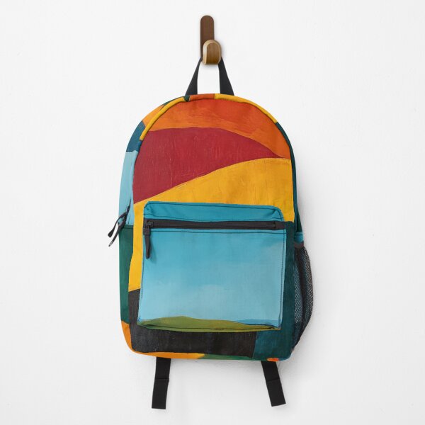 Item preview, Original Paintings by Etel Adnan, Etel Adnan Color Landscape Art designed and sold by OilArtLittle.