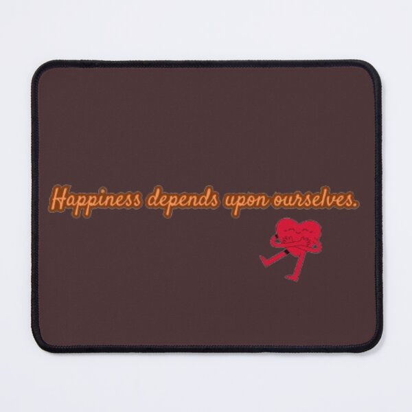 Item preview, Happiness Depends Upon Ourselves Heart Illustration designed and sold by Miheerala.