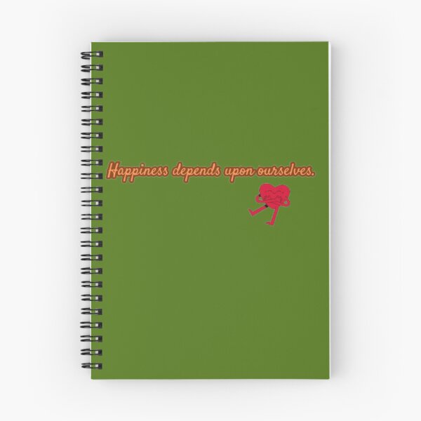 Item preview, Happiness Depends Upon Ourselves Heart Illustration designed and sold by Miheerala.