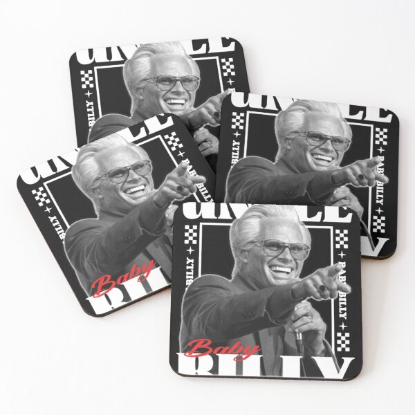 Item preview, Baby Billy Black White Bold Poster Art designed and sold by wacdedeza.