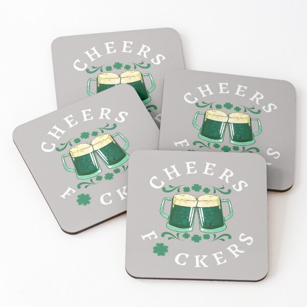 Item preview, Cheers Fuckers St Patricks Day Drink Up Funny Drinking Beer designed and sold by mjohnson9.